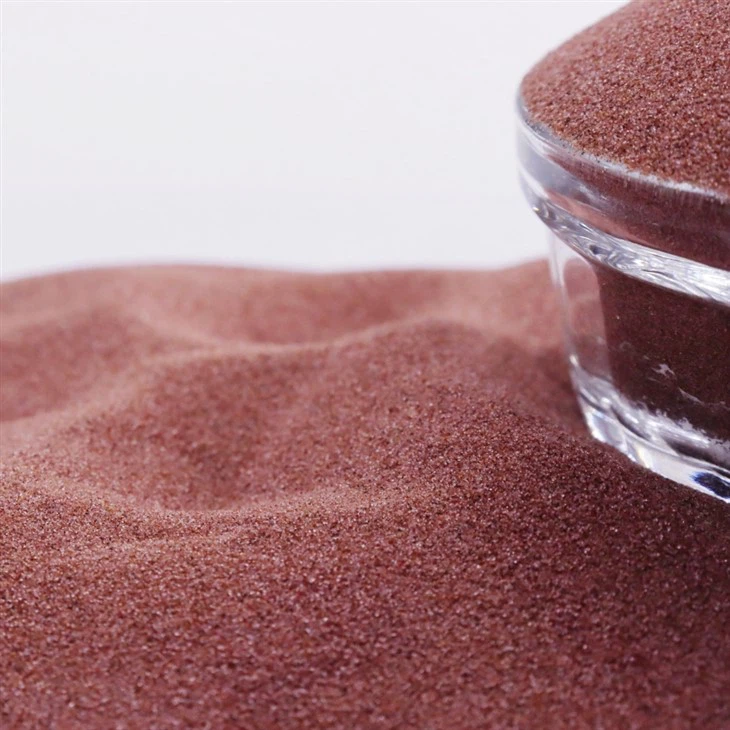 Pink Garnet Abrasive for Water Jet Cutting